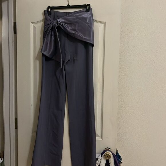 Clinq a Sept Kent Pant in Lilac Grey - Picture 8 of 13